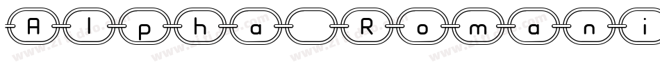 Alpha Romanie G98字体转换